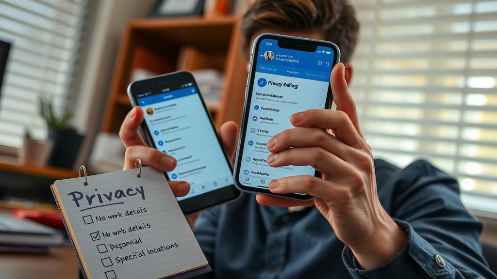 בדיקת הגדרות פרטיות למניעת חשיפת מידע רגיש בפייסבוק דייטינג