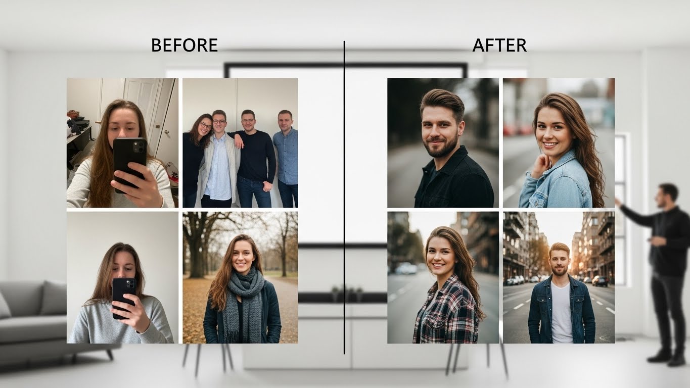 ההבדל בין סדרת תמונות אקראית לבין סדרה מתוכננת ומקצועית הוא כמו הבדל בין לספר סיפור מבולבל לבין לספר רומן מרתק