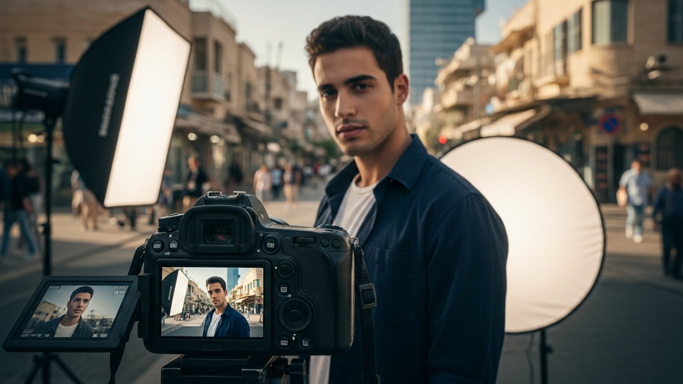 הזווית הנכונה לצילום לטינדר - במפלס העיניים פלוס 10-15 מעלות