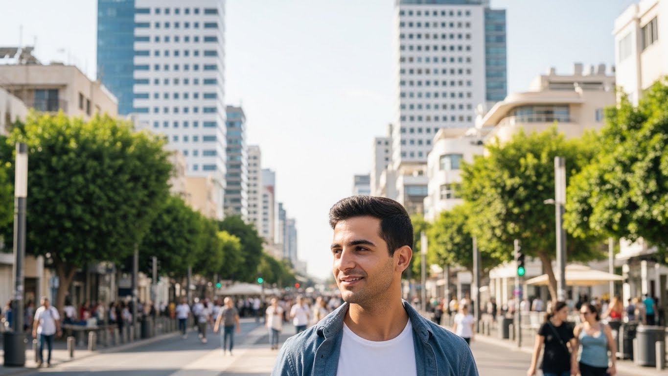 הרקע מספר את הסיפור - בחירת מיקום אורבני-תל אביבי איכותי