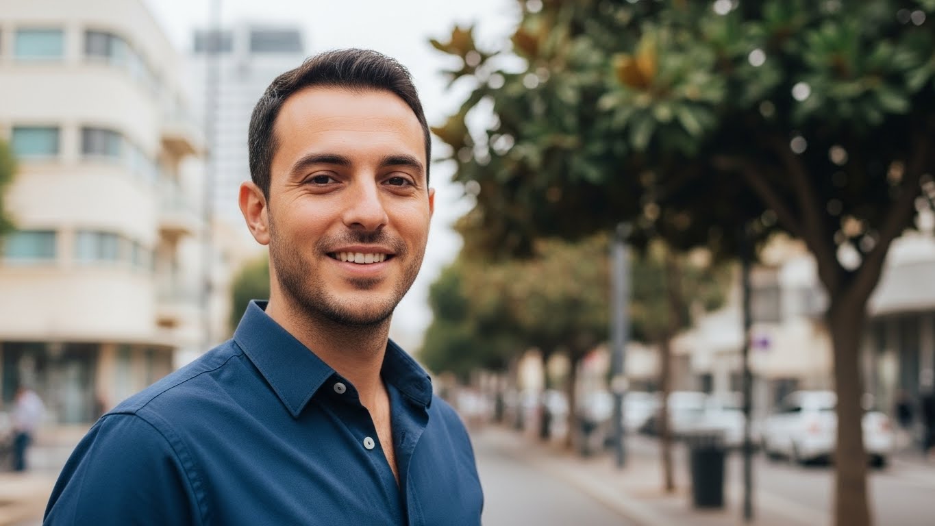 צילום ביום מעונן - התאורה הטובה ביותר לתמונות פרופיל טבעיות