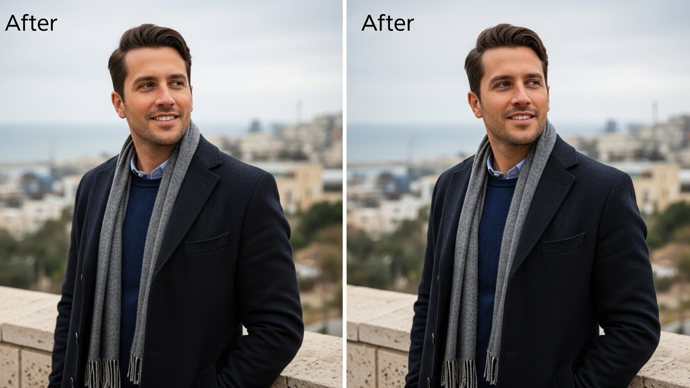 צילומי חורף מקצועיים משנים לחלוטין את הופעת הפרופיל