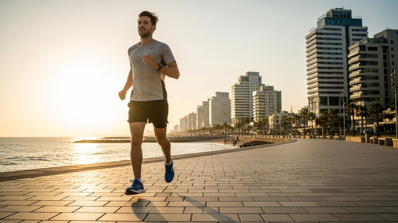 תמונת אקשן מקצועית המציגה אורח חיים פעיל - חיוני לפרופיל מוצלח באתרי הכרויות