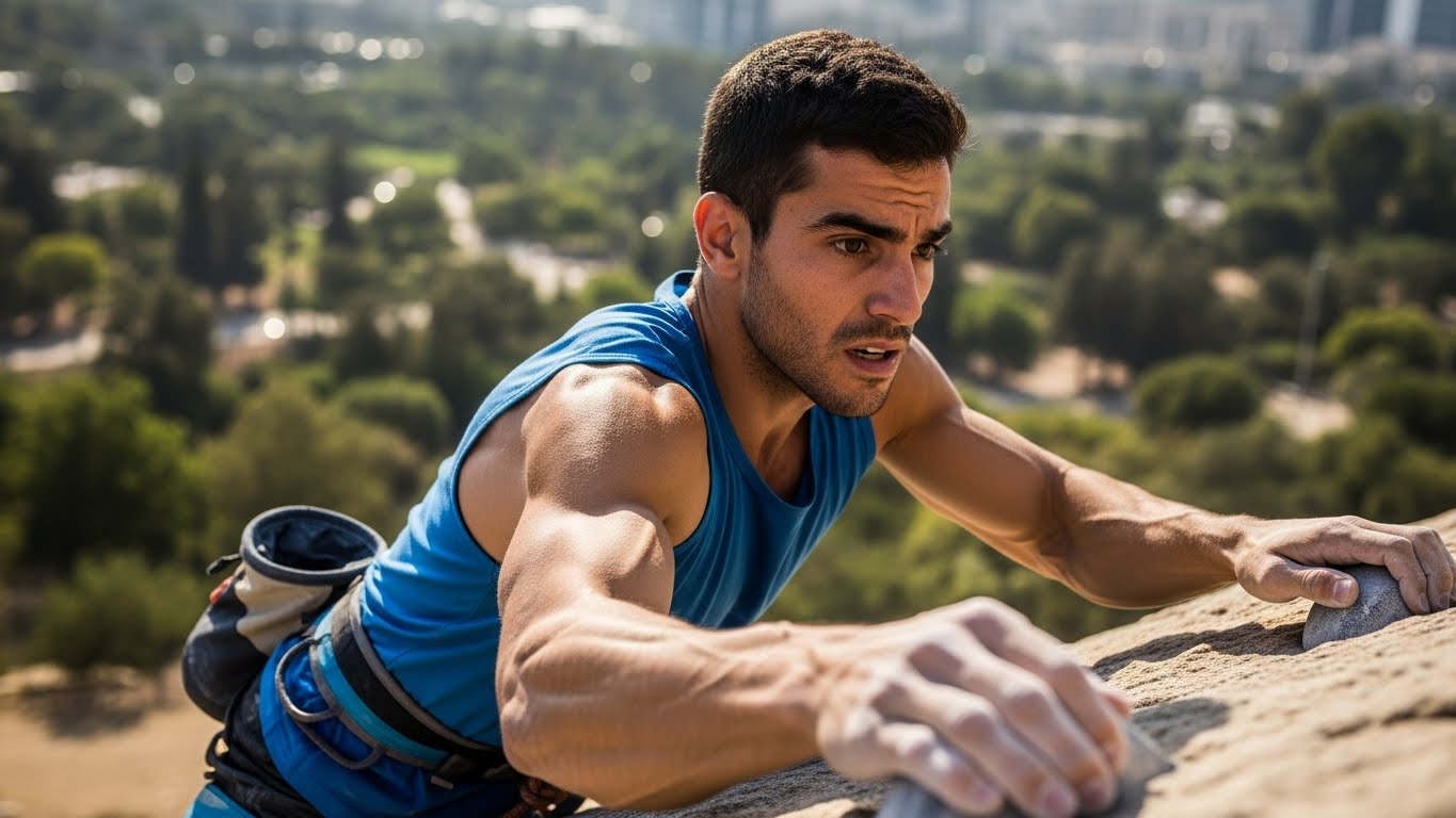 תמונת פעילות אותנטית מוסיפה אמינות ומעניינות לפרופיל ומראה שאתה אדם עם חיים מלאים