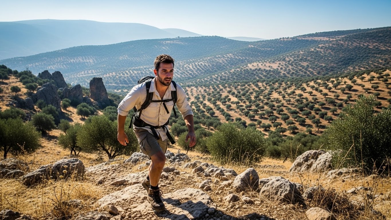 תמונת פעילות חוצות לפרופיל דייטינג - מראה סגנון חיים פעיל ואותנטי