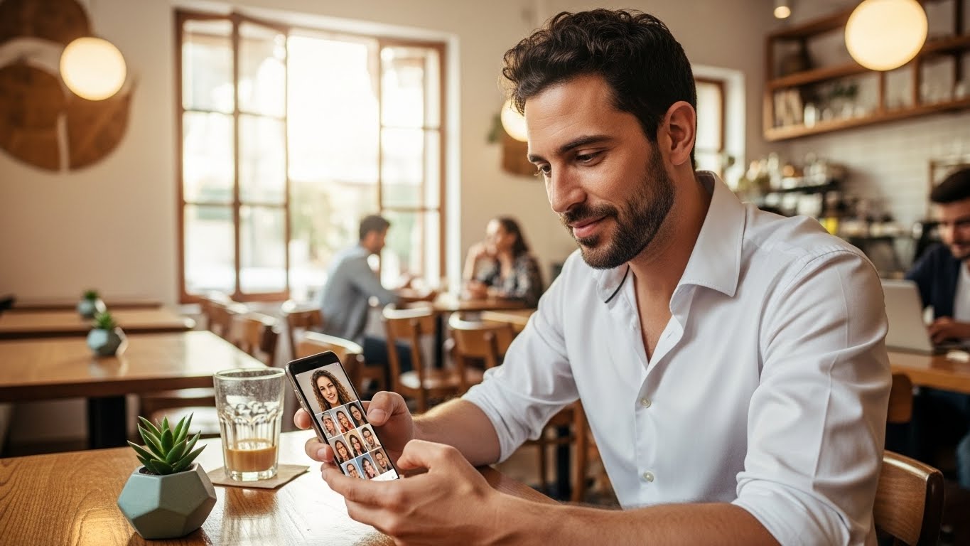 גבר ישראלי מנצח בעידן החדש - איך להשתמש נכון בטכנולוגיה בצילום לאפליקציות