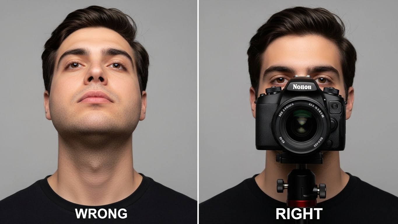 ההבדל בין זווית צילום לא נכונה לזווית מושלמת - איך הזווית משפיעה על המראה