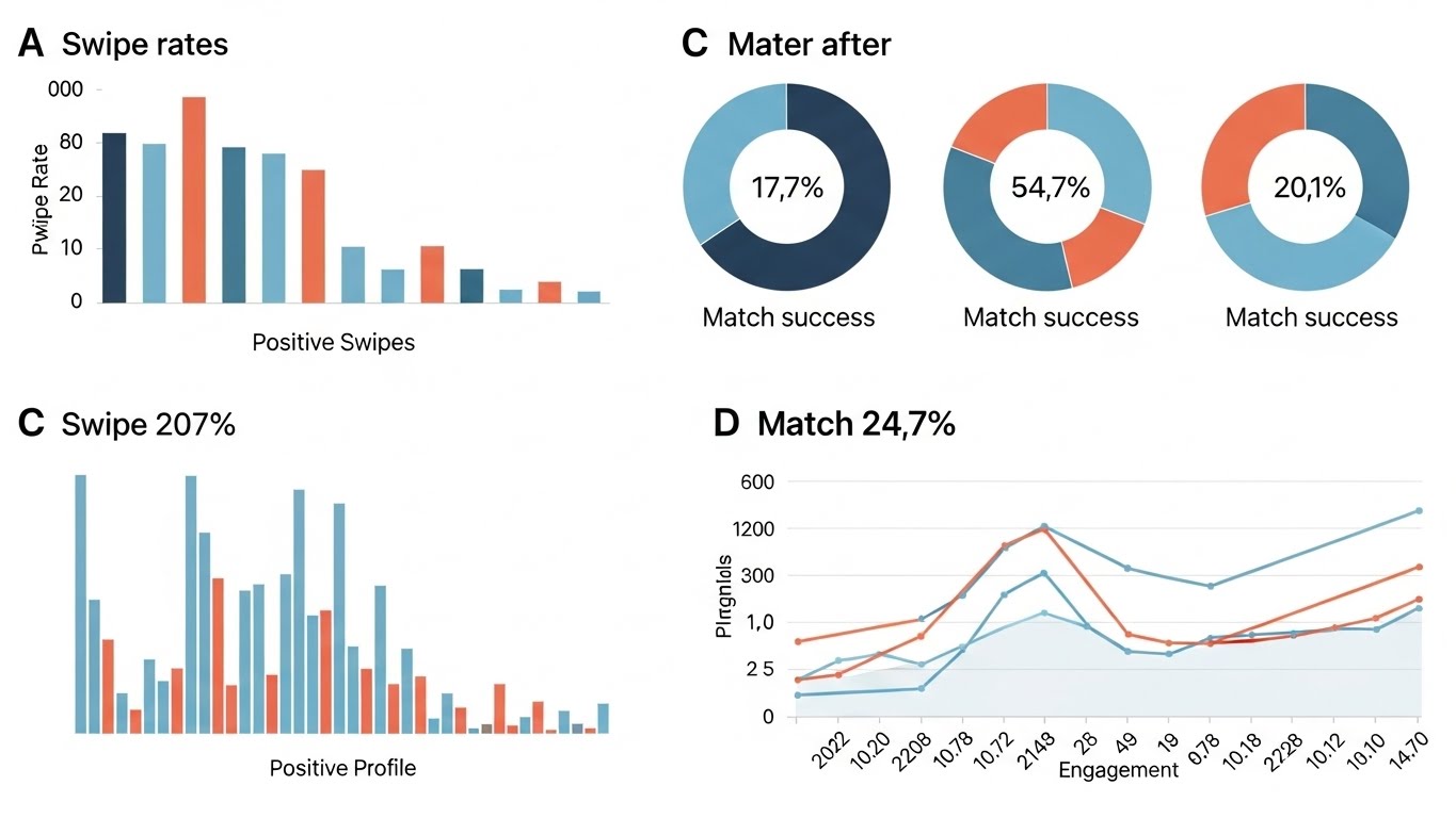 השוואה ויזואלית של פרופילים לפני ואחרי יישום עקרונות מדעיים