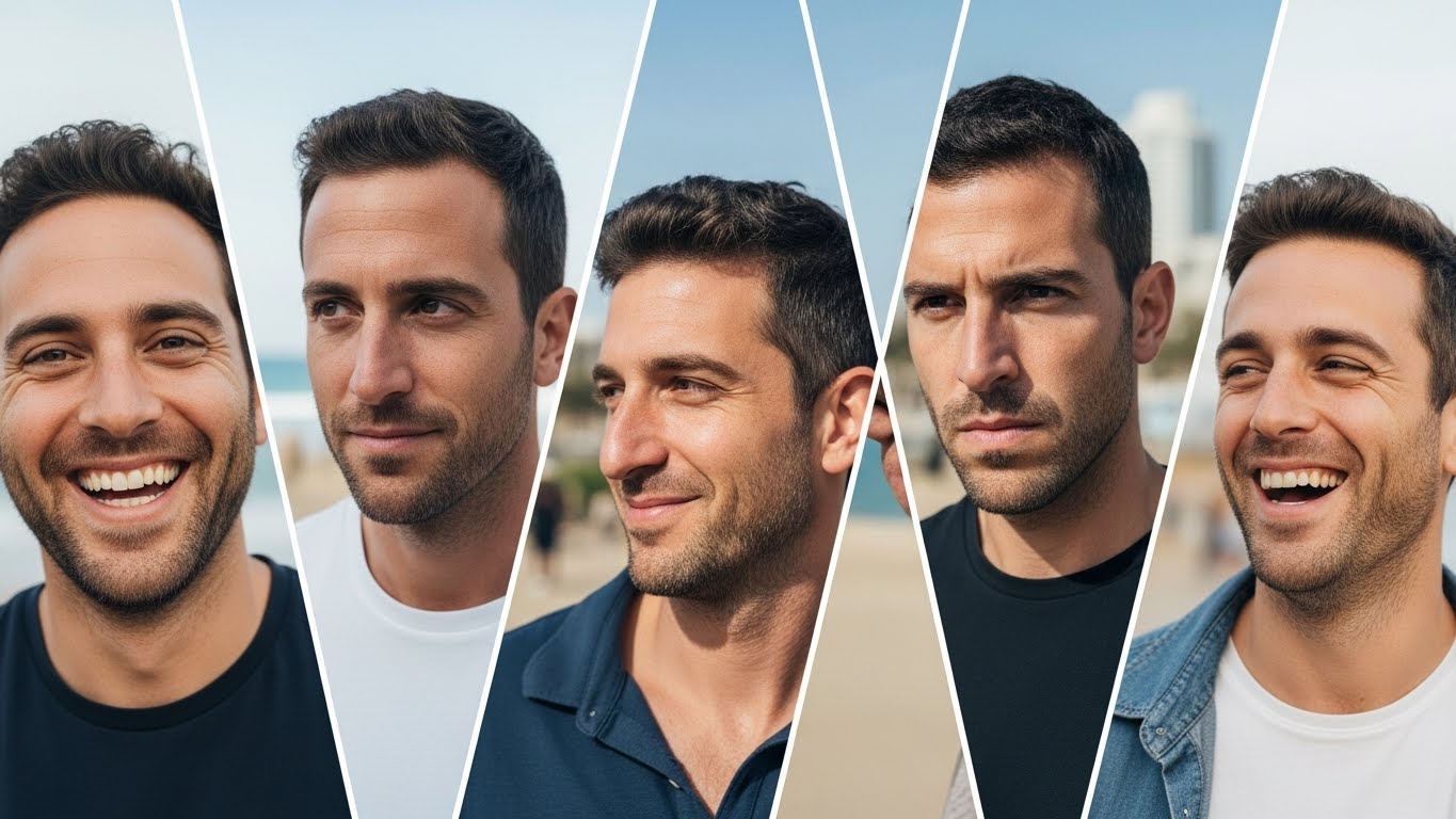 חמשת ביטויי הפנים המנצחים בצילומים לאתרי הכרויות - כל אחד לסיטואציה אחרת