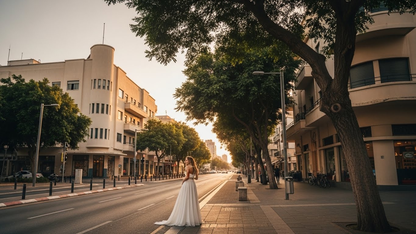 מיקומי צילום בחינם בתל אביב מציעים רקעים מושלמים לתמונות פרופיל