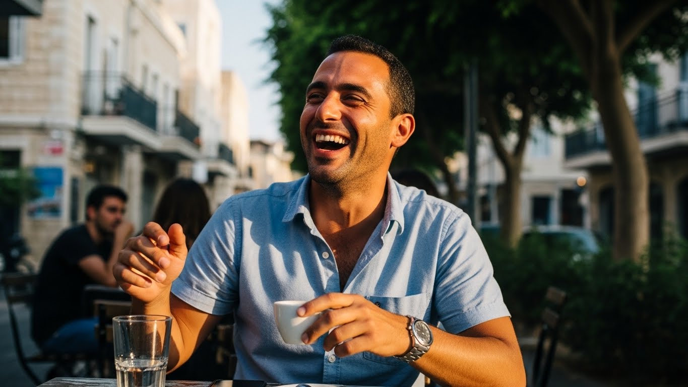 רגע אותנטי בבית קפה - כך נשים רוצות לראות אותך באפליקציות