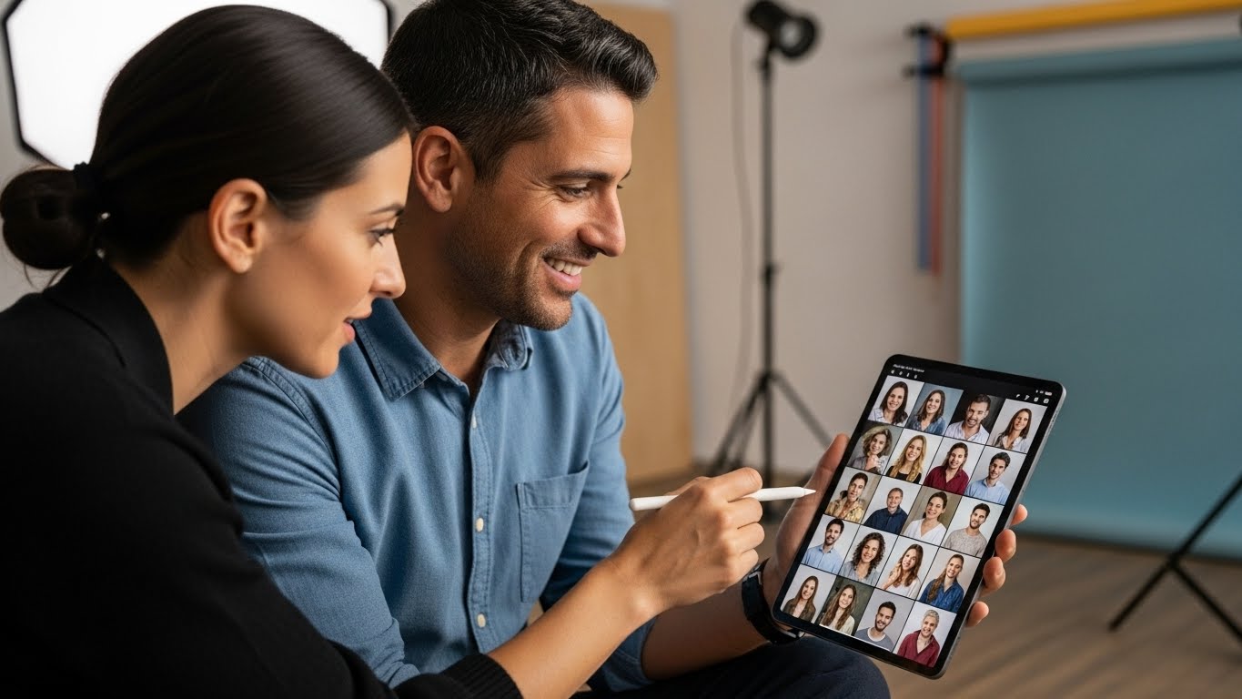 תהליך הבחירה ביחד - הקול שלך חשוב בבחירת התמונות