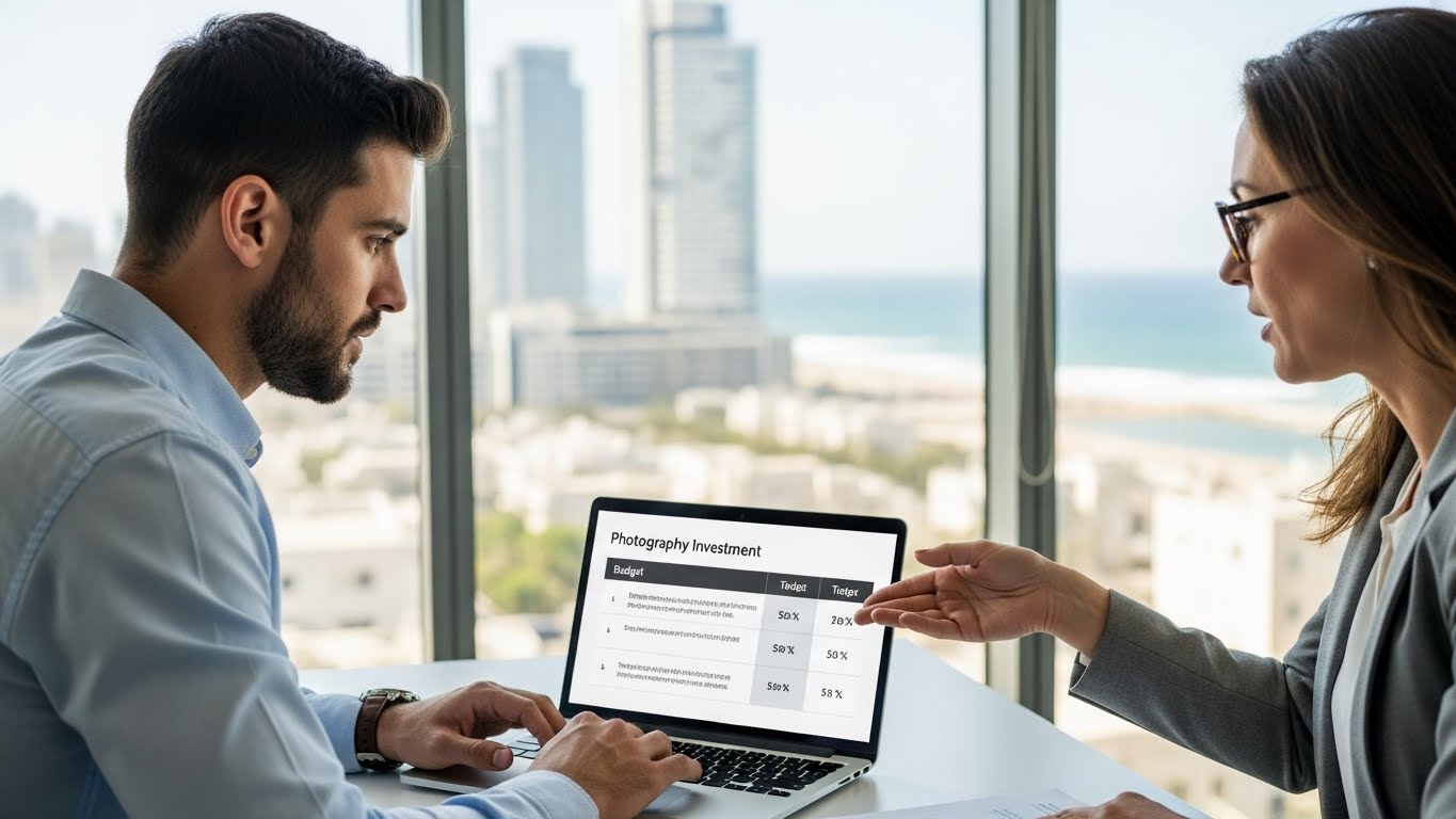 תכנון תקציב נכון לצילום תמונות לטינדר - איך לקבל ערך מקסימלי בכל רמת השקעה