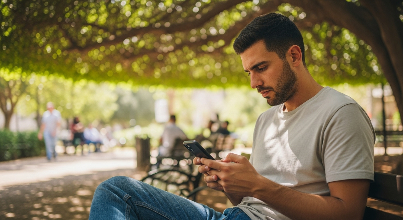 שימוש אפקטיבי ב-SuperSwipes של Bumble בפארק בתל אביב