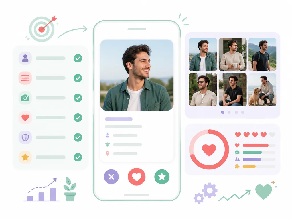 אינפוגרפיקה מה לכתוב בפרופיל OkCupid מדריך כתיבת ביו מנצח